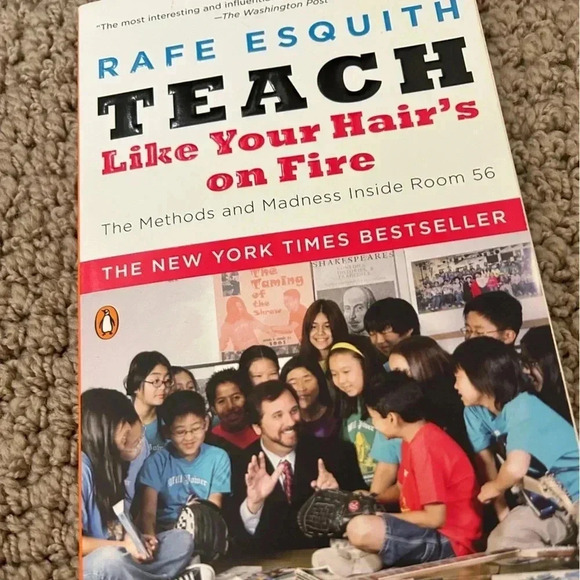 EUC Teach Like Your Hair is on Fire paperback - Picture 1 of 6